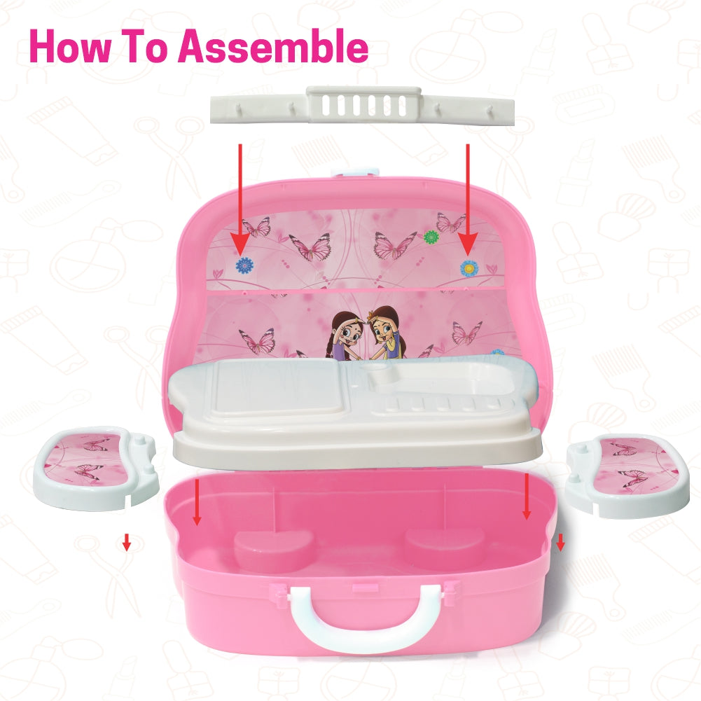 Chanak Beauty Set Suitcase On Wheel