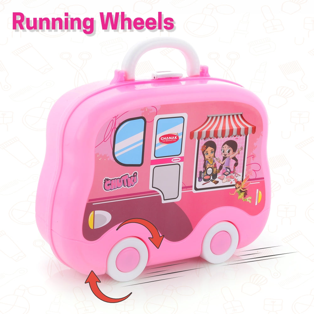 Chanak Beauty Set Suitcase On Wheel