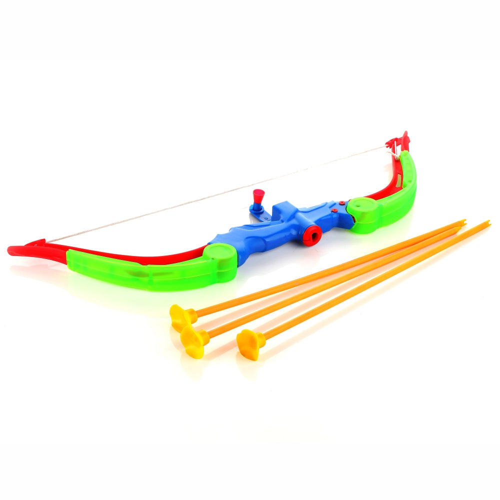 Chanak's Light-Up Pull Back Bow & Arrow - Classic Archery Toy Set for Kids