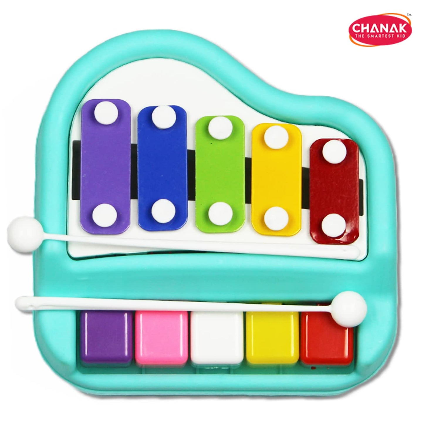 Chanak Musical Xylophone Piano Toy for Kids (Blue)
