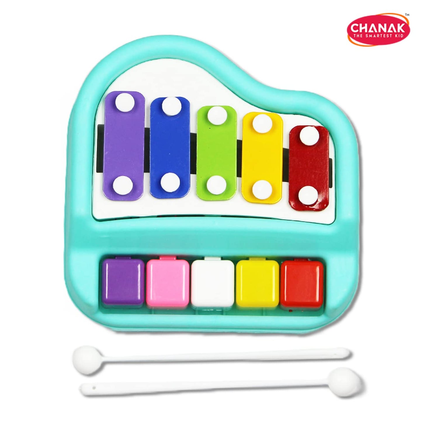 Chanak Musical Xylophone Piano Toy for Kids (Blue)