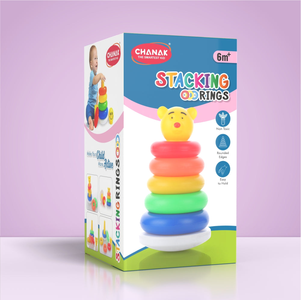 Chanak Stacking Ring Toy for Kids Aditi Toys