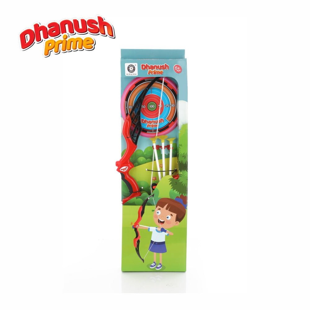 Chanak's Pull Back Bow & Arrow Set with Target - Fun Archery Toy for Kids