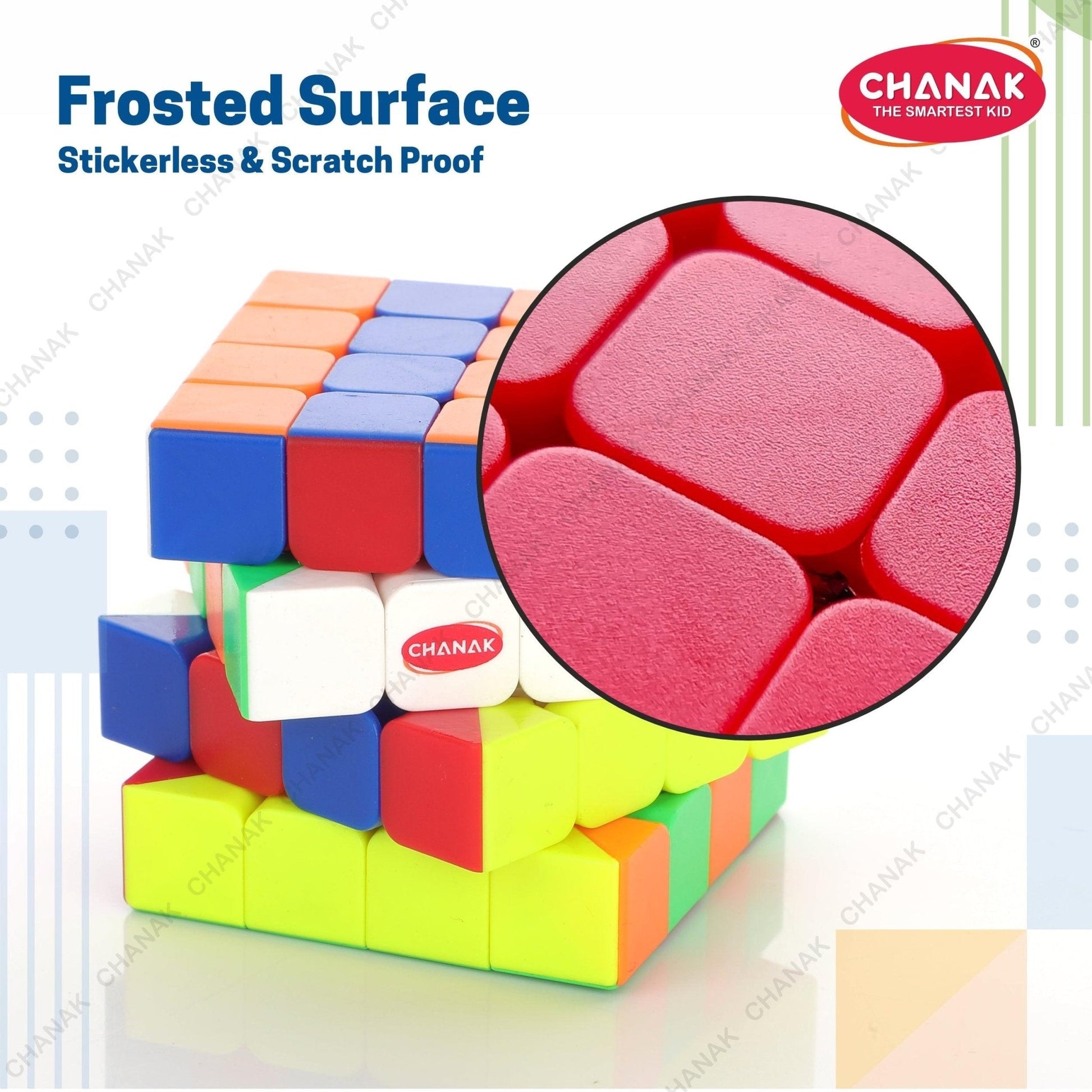 Chanak 4x4 Cube - Rubic Puzzle for Kids - chanak