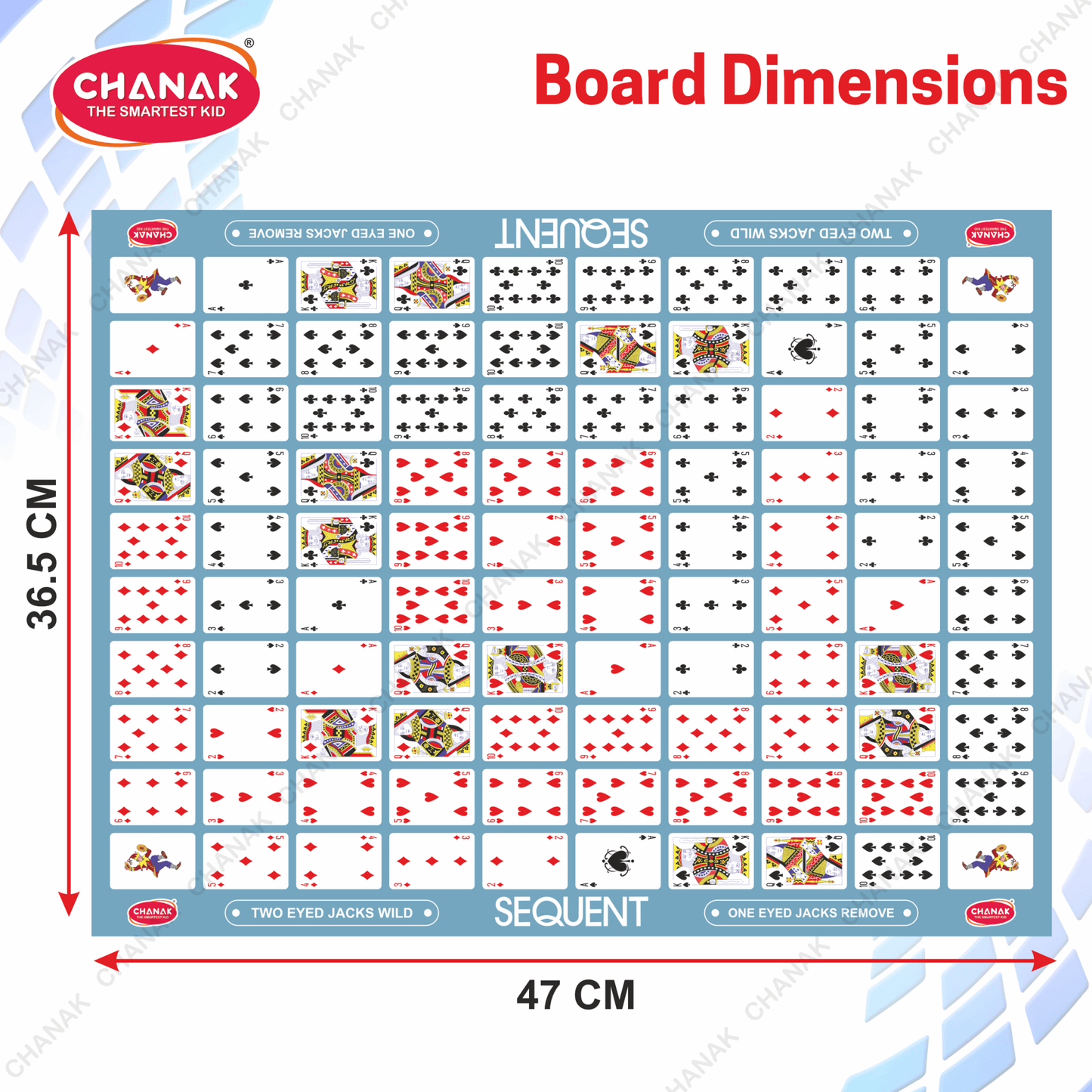 Chanak Sequence Board Game - chanak